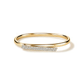 Inside Out Diamond Flip Bangle - Dracakis Jewellers